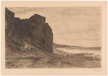 Rotskust bij Veules
Penhascos perto de Veules, costa da Normandia (título original)