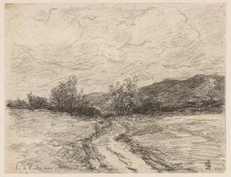Caminho florestal através das dunas perto de Elswout
Perto da Vinkenbaan de Elswout (título sobre o objecto)