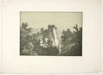Ruínas de um castelo