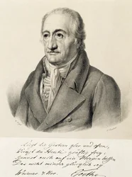 Retrato de Johann Wolfgang von Goethe (Frankfurt