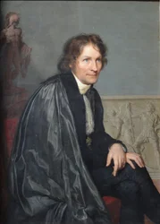 Retrato do escultor Bertel Thorvaldsen 1770-1844, 1814