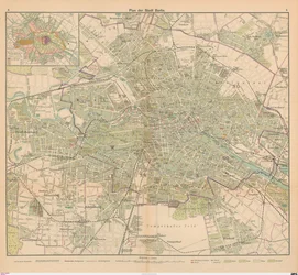 Plano da cidade de Berlim