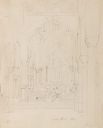 Sicília: Cappella Palatina, Palermo, c.1850