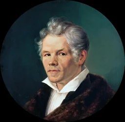 Retrato de Karl Friedrich Schinkel 1781-1841.