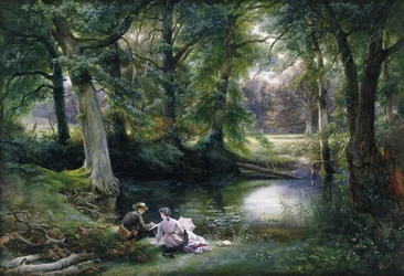 A lição de arte, 1870