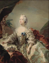 Louise da Grã-Bretanha 1724-1751, Rainha da Dinamarca, 1747.