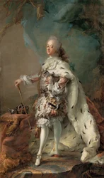 Retrato de Frederico V com o manto da unção
