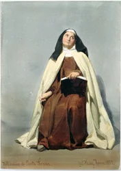 Uma freira da Ordem de Santa Teresa, 1852