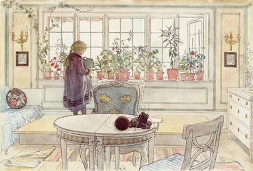 Flores no parapeito, da série &39;A Home&39;, c.1895
