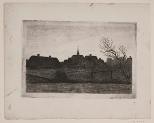 Igreja Hornbæk, noite de verão