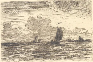 Fuzileiro naval com navios à vela