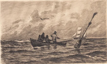 Na costa sudeste de Skagen