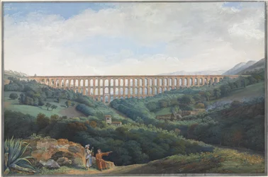 Os aquedutos de Caserta, 1789.