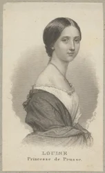Luísa da Prússia (também: Luísa de Mecklemburgo-Strelitz, propriamente Luísa Augusta Guilhermina Amália de Mecklemburgo-Strelitz, 1776 Hanôver - 1810 Hohenzieritz) - princesa de Mecklemburgo-Strelitz, rainha da Prússia como esposa do rei Frederico