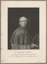 Marcin Dunin Sulgustowski (1774 Wał - 1842 Poznań) - arcebispo, metropolita de Gniezno e Poznań e primaz da Polónia entre 1831 e 1842