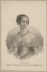 Maria Ludwika Ferdynanda de Espanha (propriamente María Luísa Fernanda de Borbón, 1832 Madrid - 1897 Sevilha) - infanta de Espanha e duquesa de Montpensier