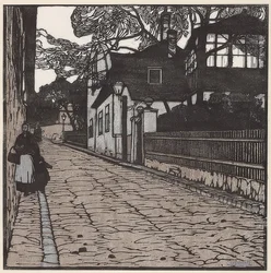 A casa de Therese Krones. 1902