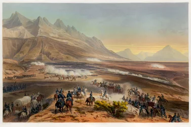 Batalha de Buena Vista, pub. 1851.