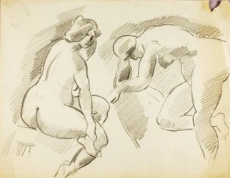 Nu feminino (dois)