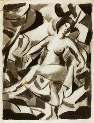 Nu feminino