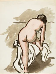 Nu feminino