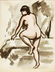Nu feminino