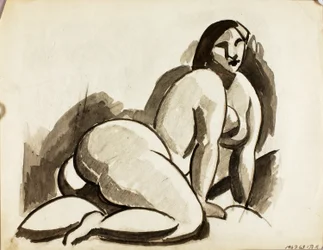 Nu feminino