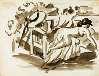 Mulher reclinada