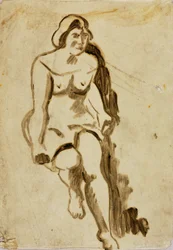 Mulher sentada