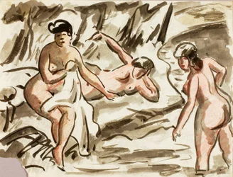Três nus femininos