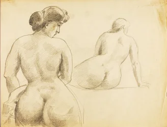 Dois nus femininos