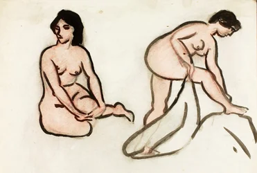 Dois nus femininos