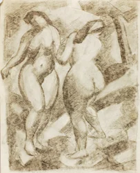 Dois nus femininos