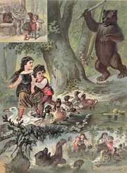 João e Maria na Floresta, c.1880