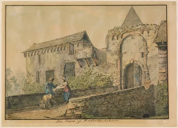 Ruínas do castelo de Tiefburg em Handschuhsheim