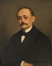 O ministro Leopold Ritter Hasner von Artha