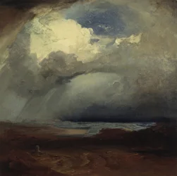 O campo de batalha em Maratona, 1849