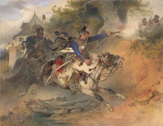 O Hussardo Forrageiro, 1840