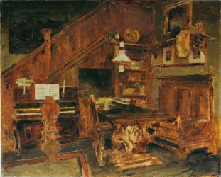 Estúdio do artista em Veneza