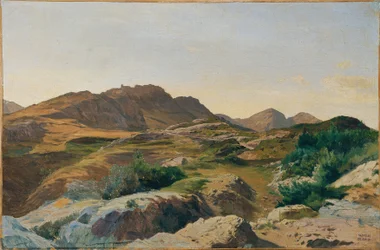 Paisagem nas Montanhas Sabine
