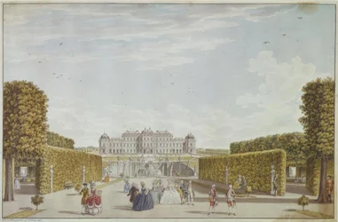 Viena, Belvedere Superior - Schütz