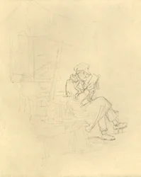 Der Antiquar, meados do século XIX, c1924.