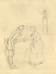 The Timid Freeman, meados do século XIX, c1924.