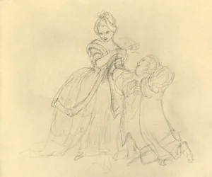 Erhörung, meados do século XIX, c1924.