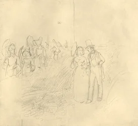 Institutsspaziergang, meados do século XIX, c1924.