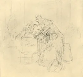 Zollvisitation II, meados do século XIX, c1924.