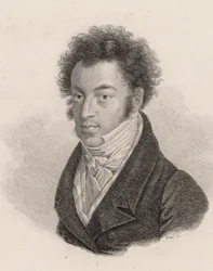Retrato do pianista e compositor Ignaz Moscheles 1794-1