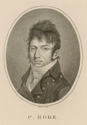 Retrato do compositor Pierre Jacques Joseph Rode 1774-1830, 1813.