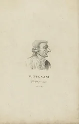 Retrato do violinista e compositor Gaetano Pugnani 1731-1798, 1815.
