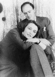 Patricia Neal com Roald Dahl